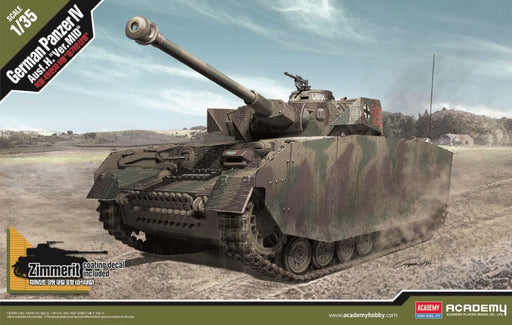 Academy 13516 1/35 GERMAN PANZER IV AUSF.H (1388986302513)