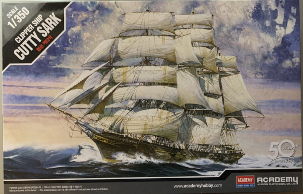 Academy 14110 (1406)1/350 Cutty Sark - Hobby City NZ (8278103458029)