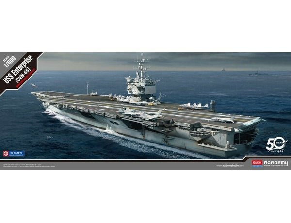 Academy 14400 1/600 USS ENTERPRISE CVN-65 (4770010464305)