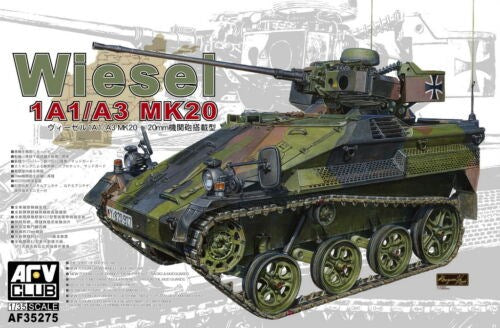 AFV Club 1/35 AF35275 German Wiesel 1A1-A3 Mk.20 (Armoured Weapons Carrier) (7816524529901)