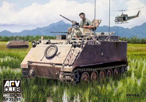 AFV Club 1/35 AF35291 Australian Army M113A1 APC with T50 Turret (Vietnam War) - Hobby City NZ