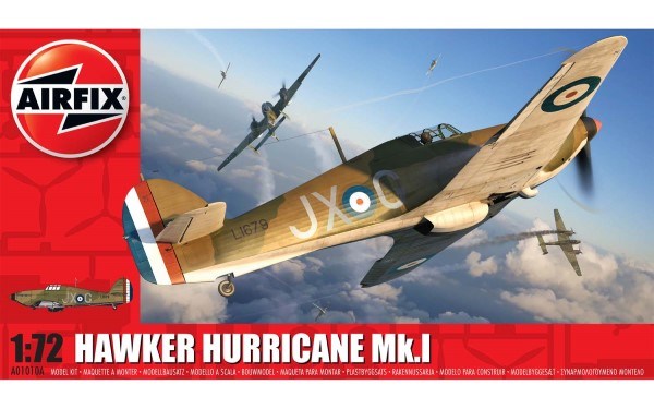 Airfix 01010A 1/72 Hawker Hurricane Mk I - Hobby City NZ (8339837616365)