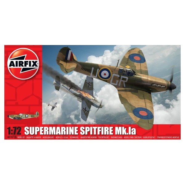 Airfix 01071B 1/72 Supermarine Spitfire Mk Ia - Hobby City NZ (8339834634477)