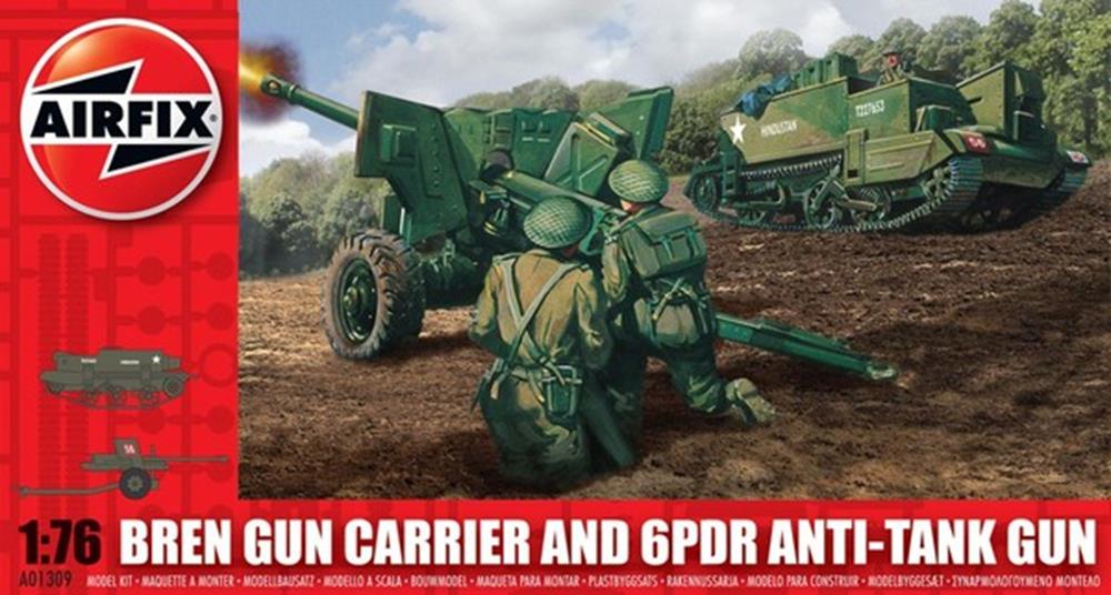 Airfix 01309 1/76 Bren Gun Carrier/Anti-Tank (1798029672497)