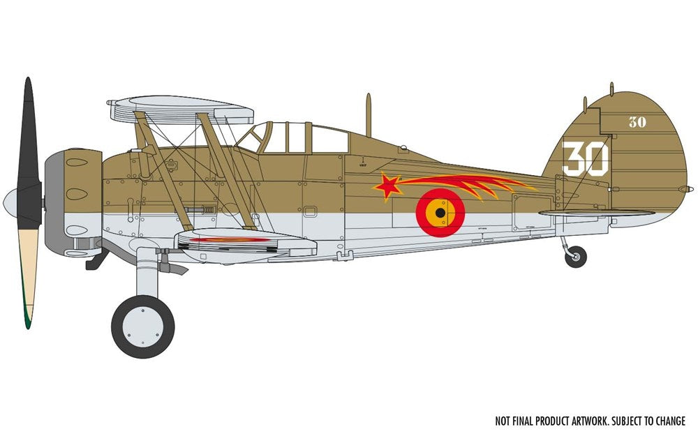 Airfix 02052A 1/72 Gloster Gladiator Mk.I/Mk.II (8339836141805)