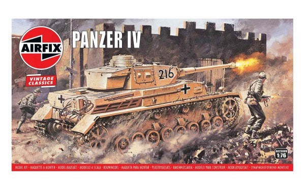 Airfix 02308V 1/76 Vintage Classics: Panzer IV F1/F2 (8718364147949)