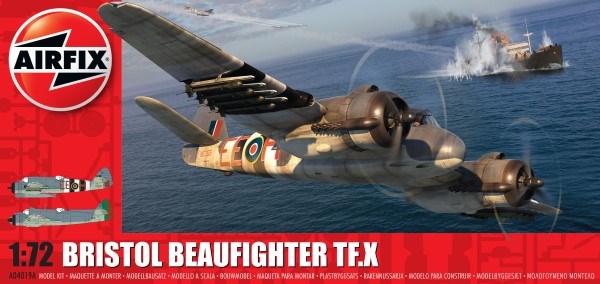 Airfix 04019A 1/72 Bristol Beaufighter TF.X (8339838370029)