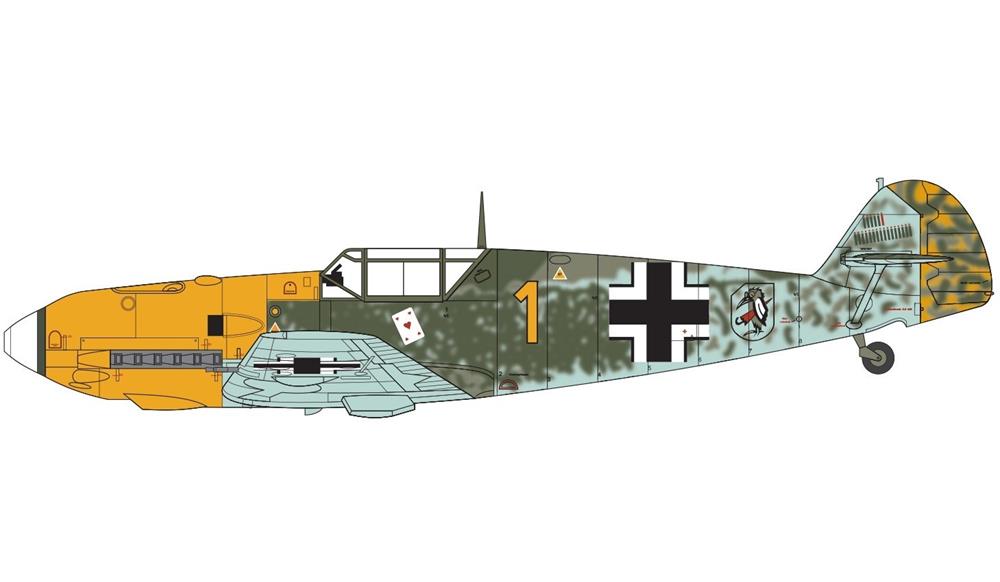 Airfix 05120B 1/48 Messerschmitt Bf109E-3/E-4 - Hobby City NZ