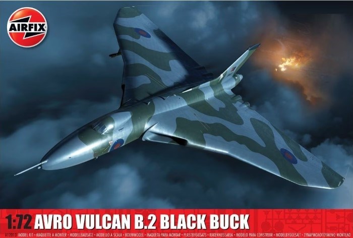 Airfix 12013 1:72 Avro Vulcan B2 Black Buck (8718367260909)