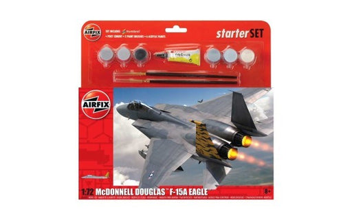 Airfix 55311 1/72 Starter Set: McDonnell Douglas F-15A Eagle - Hobby City NZ