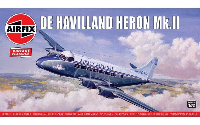 Airfix A03001V 1/72 De Havilland Heron MkII - Hobby City NZ