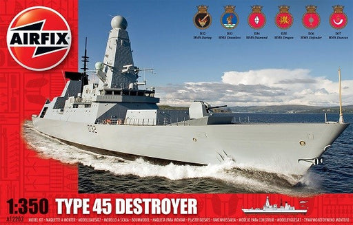 Airfix 12203 1/350 Type 45 Destroyer (4792858804273)