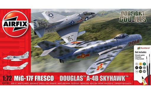 Airfix 50185 1/72 Gift Set: MiG-17F "Fresco" and Douglas A-4B Skyhawk - Dogfight Doubles - Hobby City NZ