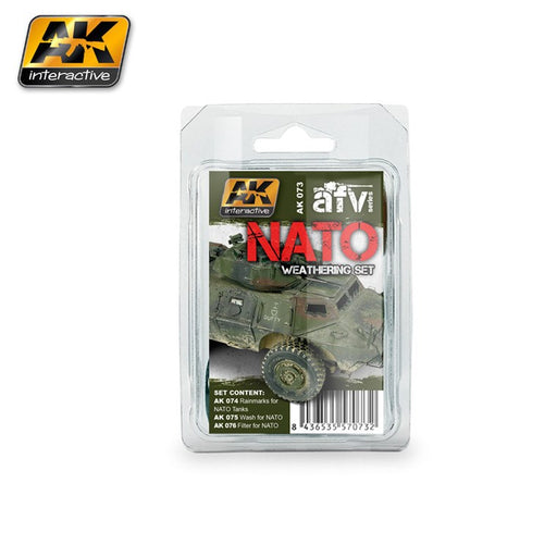 AK Interactive AK073 NATO WEATHERING SET - Hobby City NZ (8346770407661)