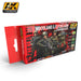 AK Interactive AK3250 WOODLAND & FLECK CAMO - Hobby City NZ