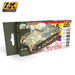 AK Interactive AK4190 SPANISH CIVIL WAR COLORS SET (8346767917293)