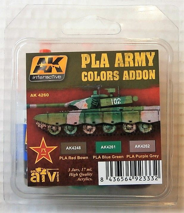 AK Interactive AK4260 PEOPLES LIB ARMY COLOURS (8346770473197)