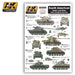 AK Interactive AK809 DECALS - SOUTH AMERICAN TANKS & AFV'S (8346770538733)