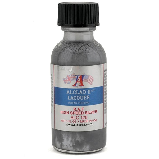 Alclad ALC125 LACQUERS RAF HIGH SPEED SILVER 1OZ (8756717748461)