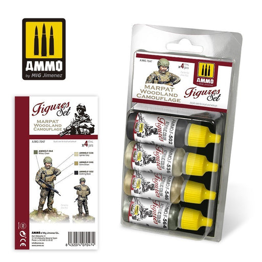 AMMO by Mig Jimenez A.MIG-7047 Marpat Woodland Camouflage Figures Set (8469763555565)