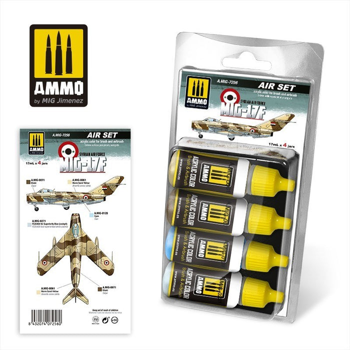 AMMO by Mig Jimenez A.MIG-7256 MIG-17F SyrianAir Force Set (8470977970413)