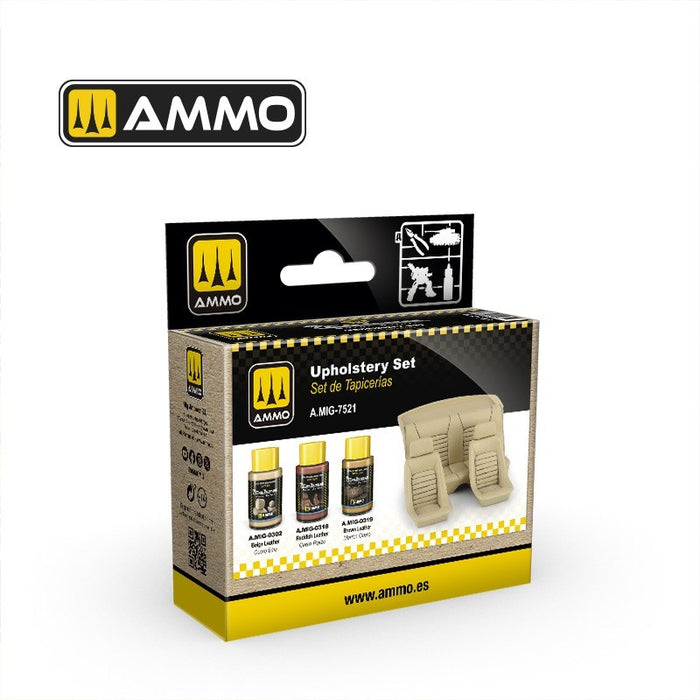 AMMO by Mig Jimenez A.MIG-7521 Upholstery Set - Hobby City NZ