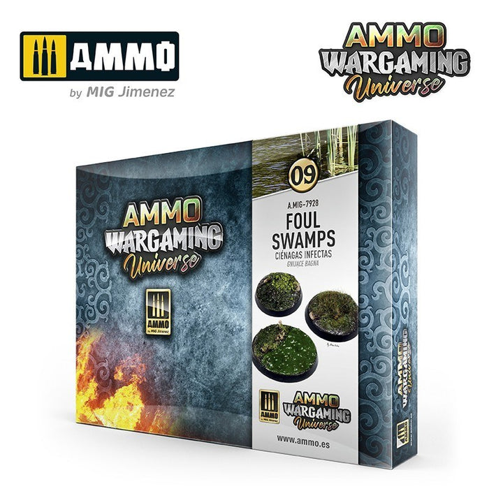 AMMO by Mig Jimenez A.MIG-7928 Wargamming Universe 09 Foul Swamps (8470979936493)