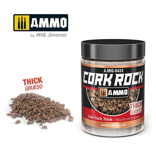 AMMO by Mig Jimenez A.MIG-8422 Terraform Cork Rock Thick Jar 100ml - Hobby City NZ