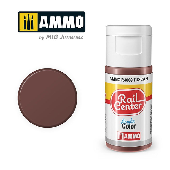 AMMO by Mig Jimenez AMMO.R-0009 Rail Center Tuscan Acrylic Paint - Hobby City NZ (8470983508205)