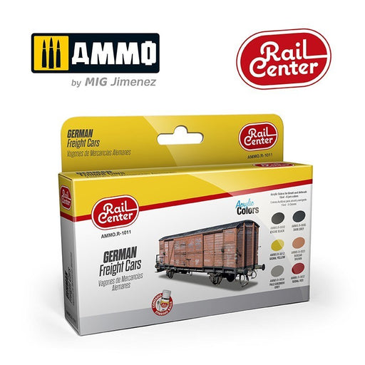 AMMO by Mig Jimenez AMMO.R-1011 German Freight Cars (8470984917229)