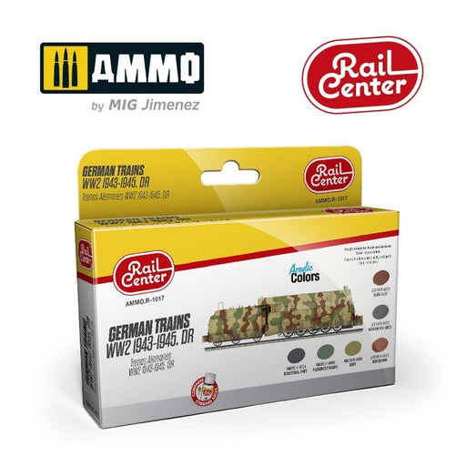 AMMO by Mig Jimenez AMMO.R-1017 German Trains WW2 1943-1945 DR (8470985244909)