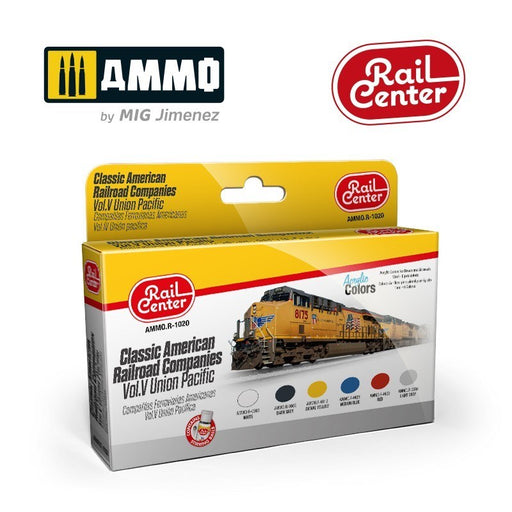 AMMO by Mig Jimenez AMMO.R-1020 Classic American Railroad Companies. Vol.V Union Pacific (8470985375981)