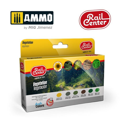 AMMO by Mig Jimenez AMMO.R-1021 Rail Center Vegetation (8470985408749)