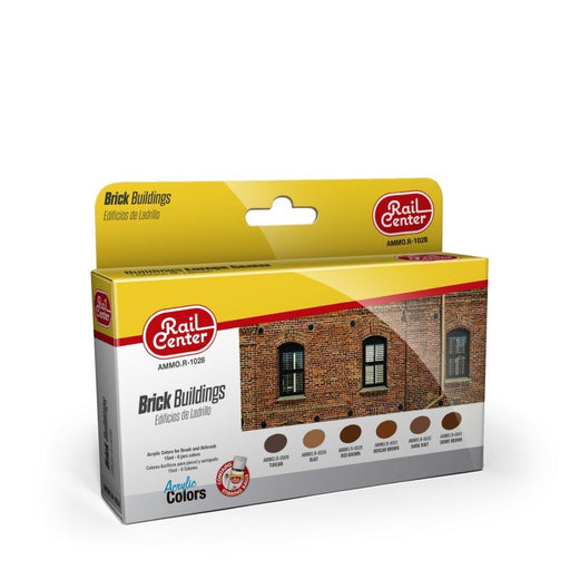 AMMO by Mig Jimenez AMMO.R-1028 Rail Center Brick Buildings (8470985638125)