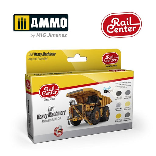 AMMO by Mig Jimenez AMMO.R-1029 Rail Center Civil Heavy Machinery (8470985670893)