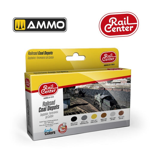 AMMO by Mig Jimenez AMMO.R-1031 Rail Center Railroad Coal Depots (8470986293485)