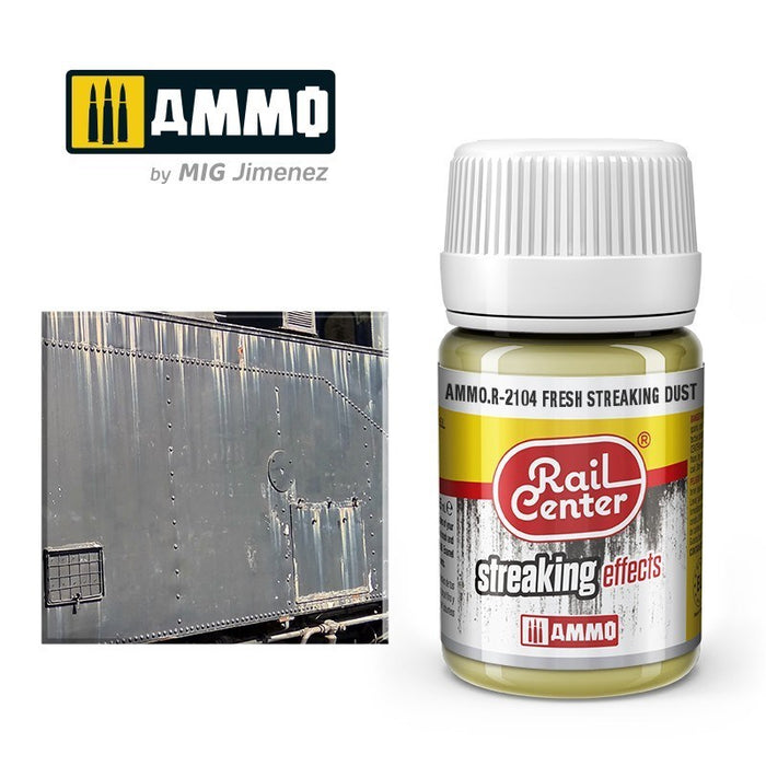 AMMO by Mig Jimenez AMMO.R-2104 Rail Center Fresh Streaking Dust 35ml (8470986948845)