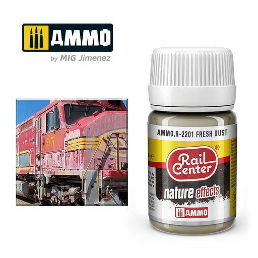 AMMO by Mig Jimenez AMMO.R-2201 Rail Center Fresh Dust 35ml (8470987112685)