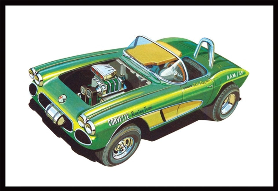 AMT 1318 1/25 '62 Chevy Corvette (8120461885677)