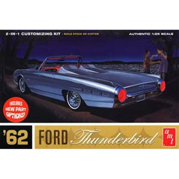 AMT 682 1/25 1962 Ford Thunderbird - 2-in-1 Customizing Kit (8324628054253)