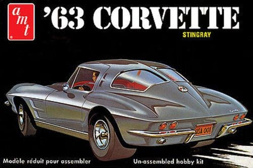 AMT 861 1/25 1963 Chevy Corvette - Hobby City NZ