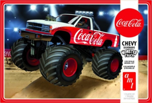 AMT 1184 1/25 '88 Chevy Silverado MT CC (4787869155377)