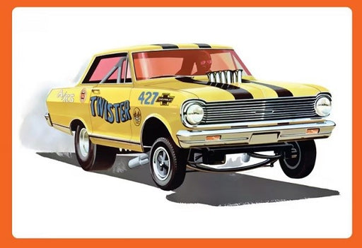 AMT 1293 1/25 1965 Chevrolet Chevy II Nova AWB - Twister - Hobby City NZ (7859178471661)