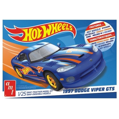 AMT 1349 1/25 1997 Dodge Viper GTS SNAP - Hobby City NZ (8191637782765)