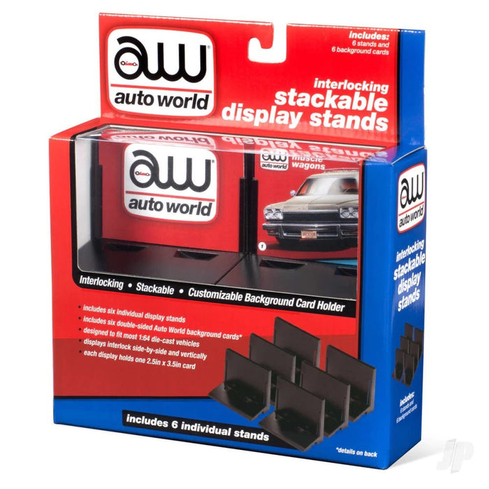 AMT AWDC017 1/64 Stack Display Stand 6pack - Hobby City NZ (8346429784301)