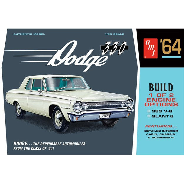 AMT 1366 1/25 '64 Dodge 330 (8424229667053)