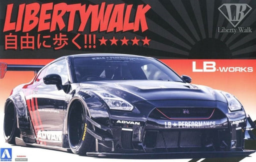 Aoshima 5592 1/24 LIBERTY WORKS R35 GT-R TYPE-2 V.2 (8278176465133)