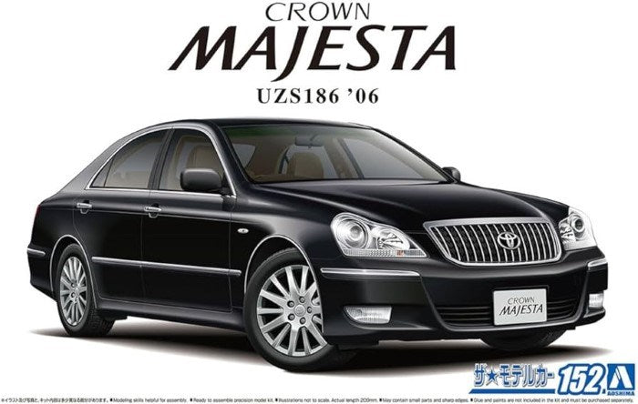 Aoshima 6671 1/24 TOYOTA CROWN MAJESTA UZS186'06 (8278392307949)