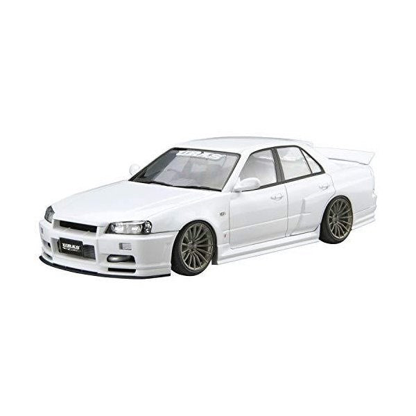 Aoshima 5534 1/24 NISSAN SKYLINE R34 25GT URAS'01 (8294596870381)