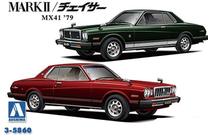 Aoshima 5860 1/24 TOYOTA MARK II CHASER (7788008276205)